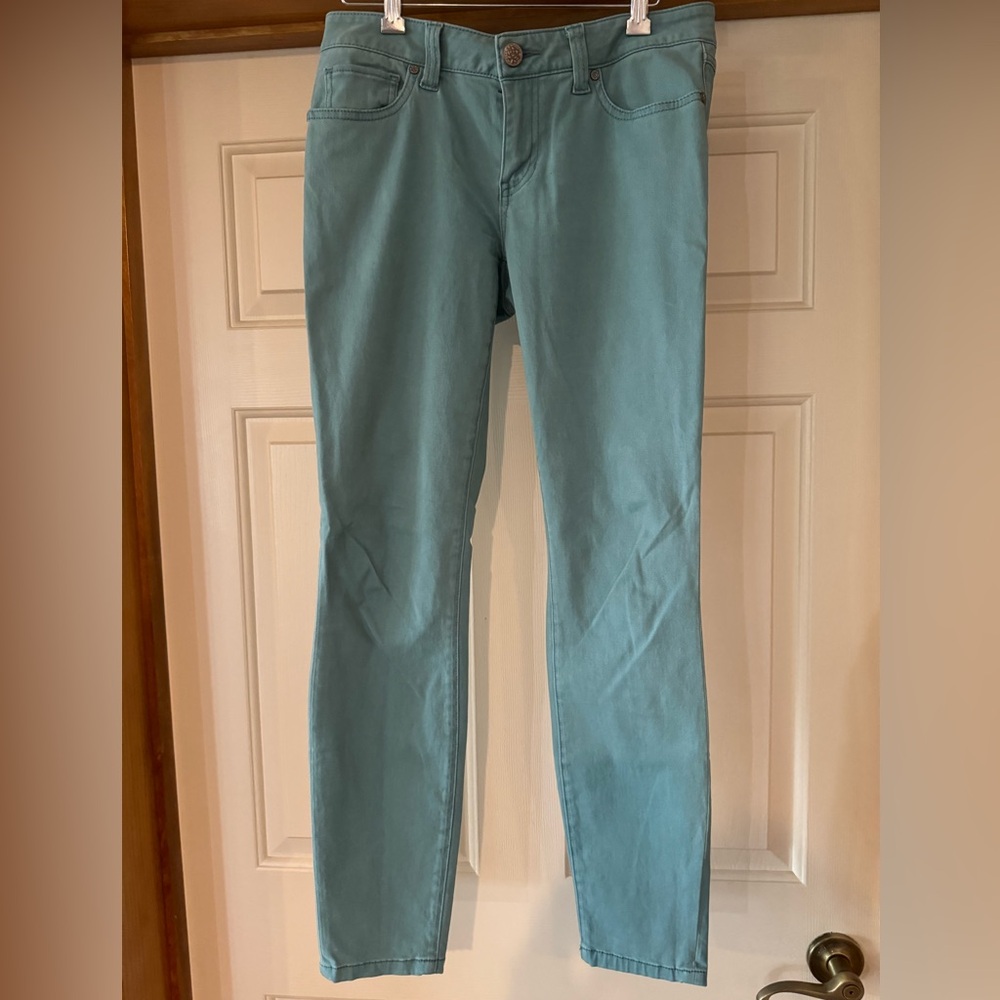 CAbi Skinny Jean in Tidal Blue Style #5169 - Size 6
